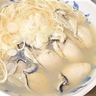 牡蠣にゅうめん